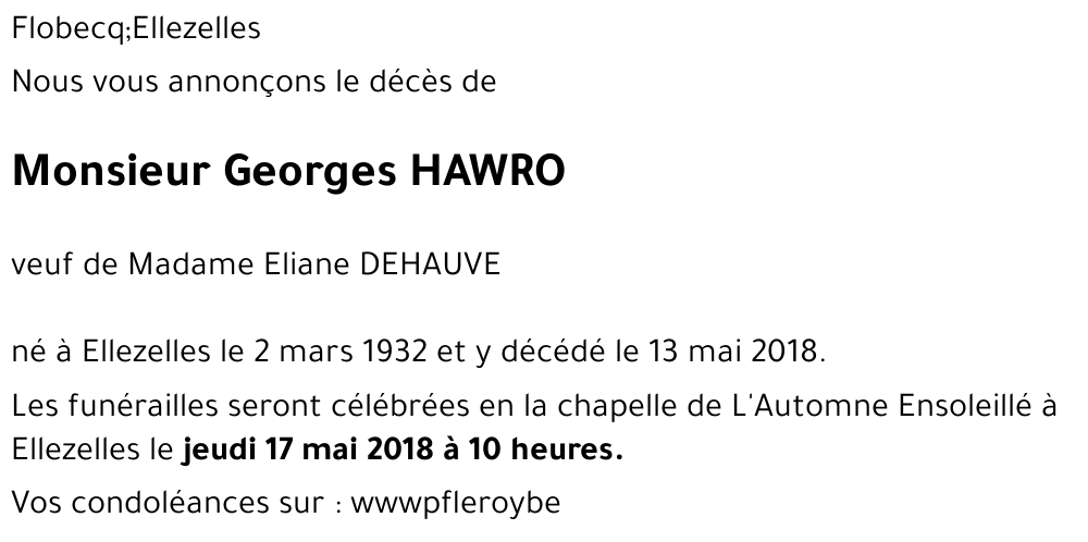 Georges Hawro