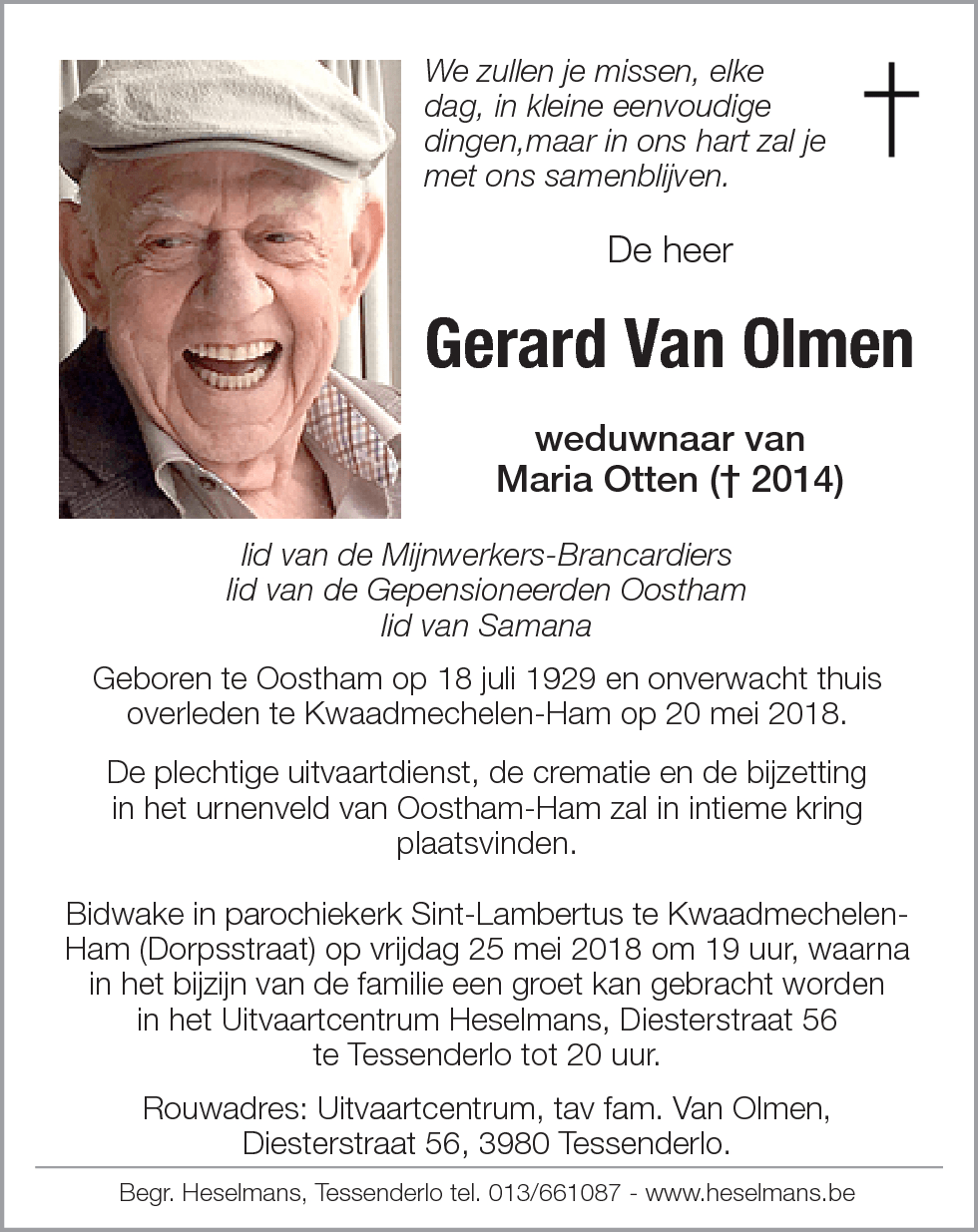 Gerard Van Olmen