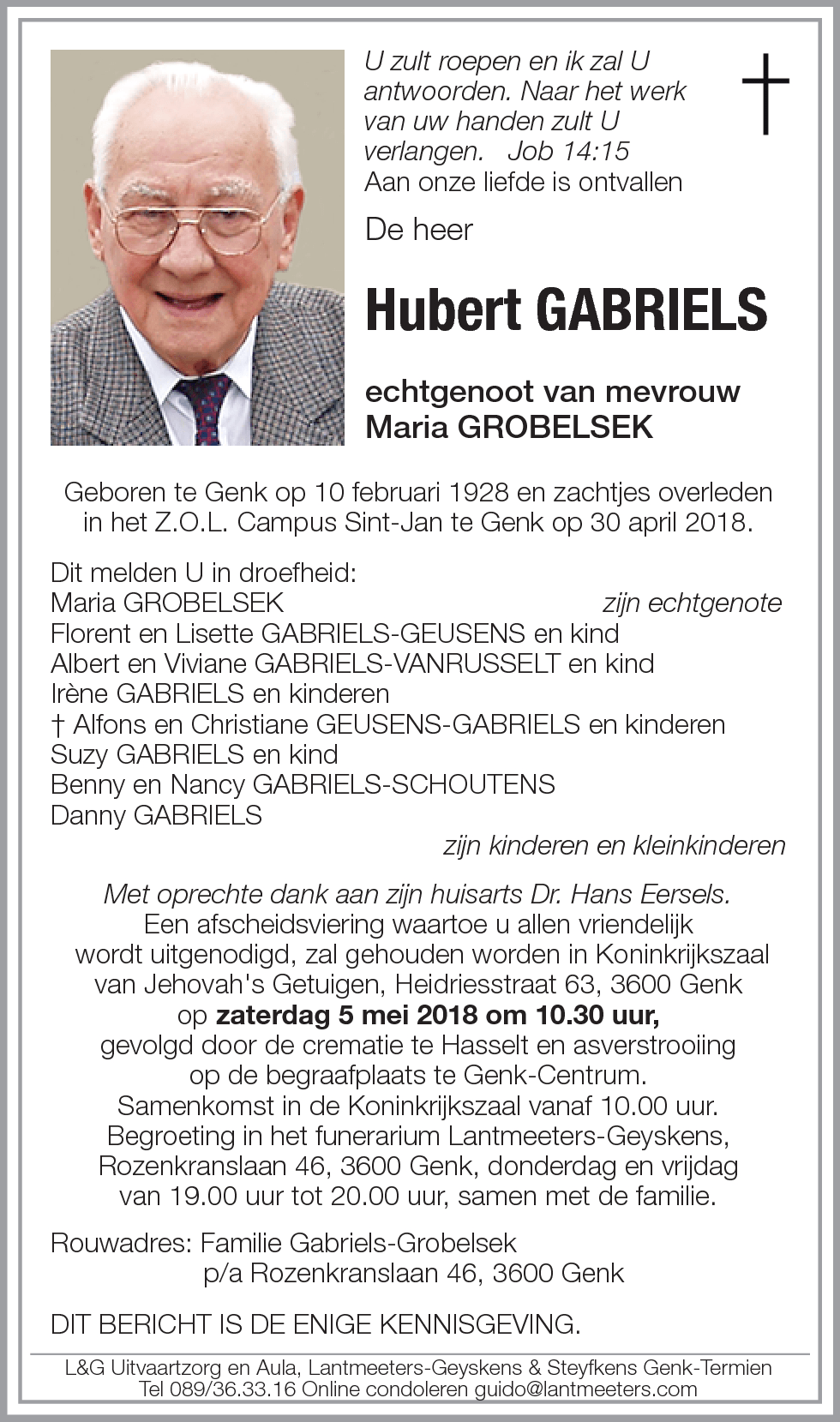 Hubert GABRIELS