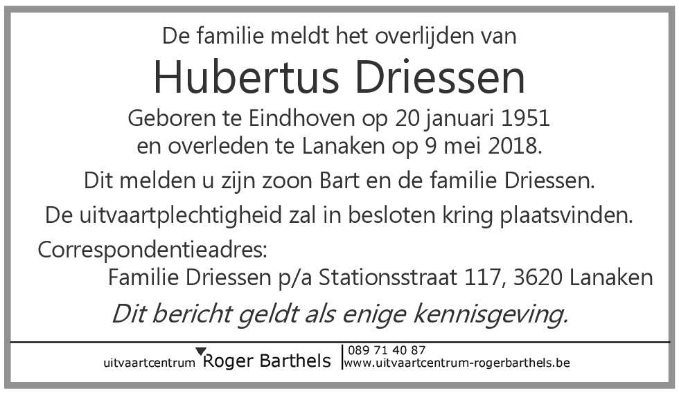 Hubertus Driessen