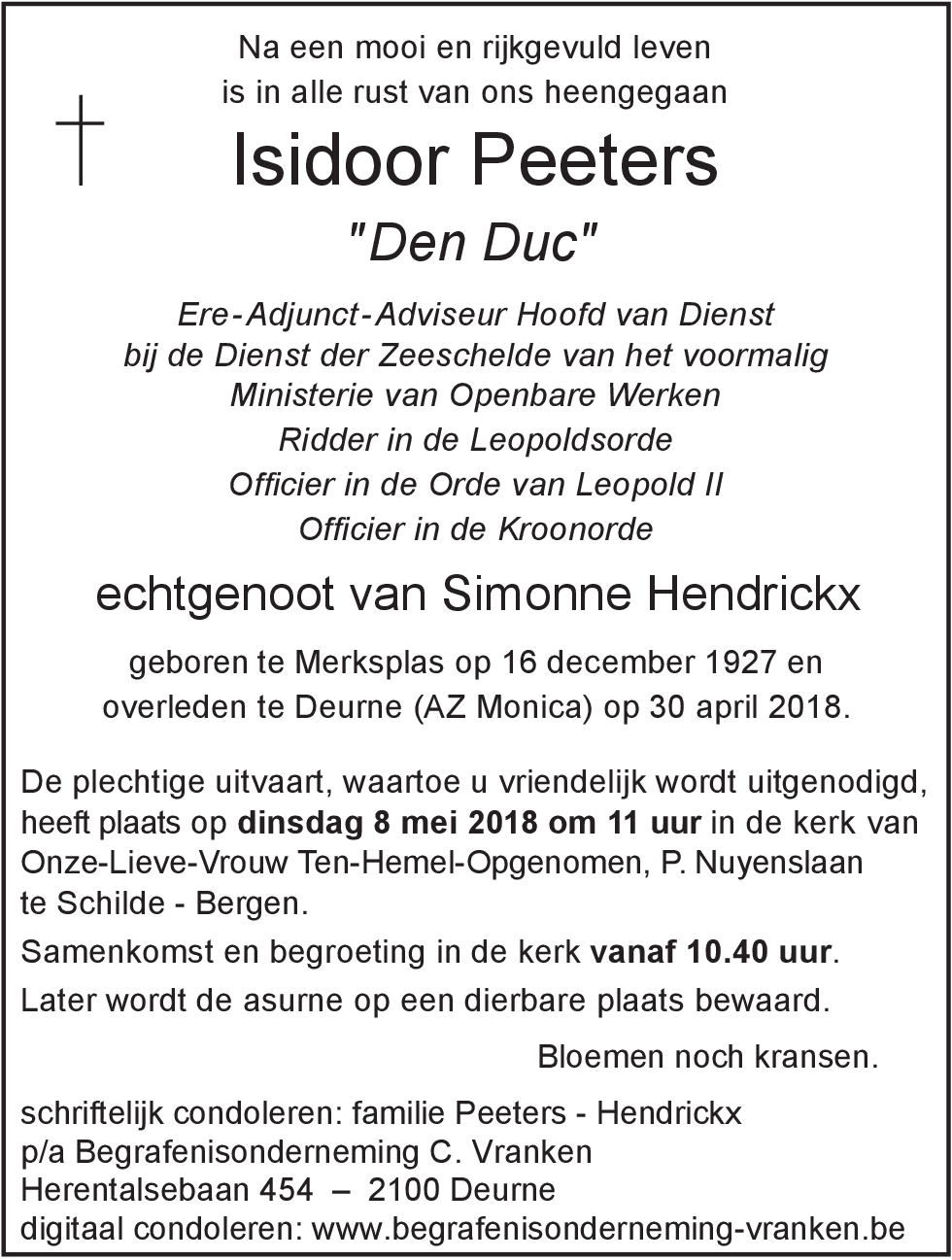 Isidoor Peeters