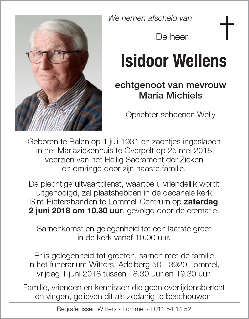 Isidoor Wellens