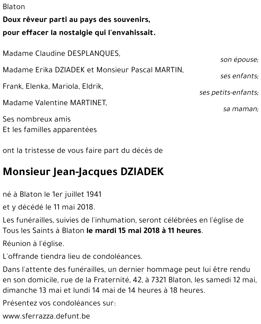 Jean-Jacques DZIADEK