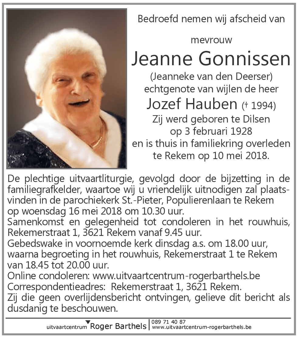 Jeanne Gonnissen