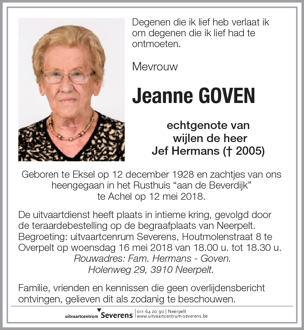 Jeanne Goven