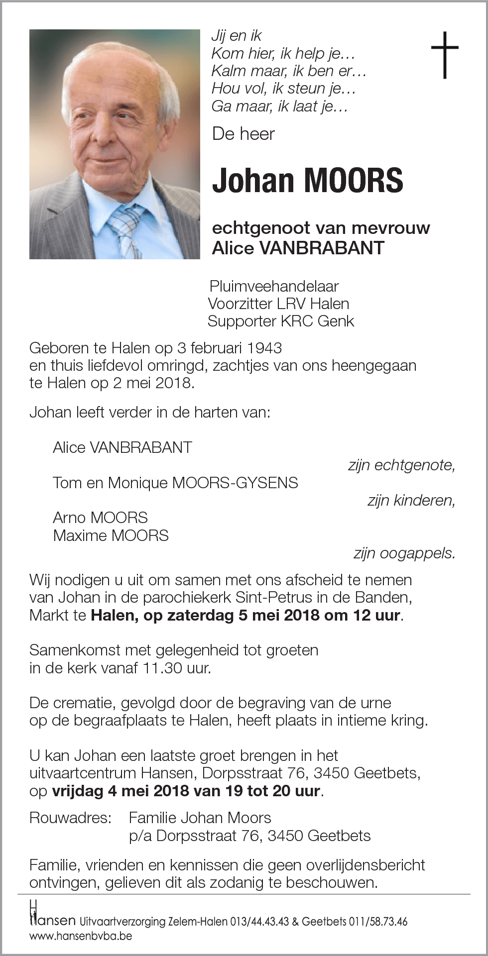Johan MOORS
