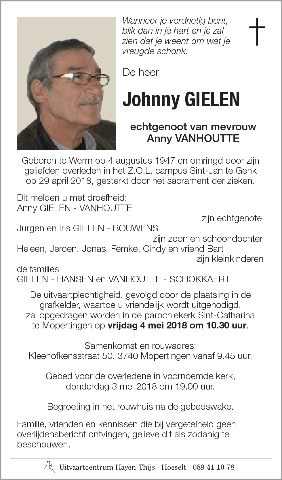 Johnny GIELEN