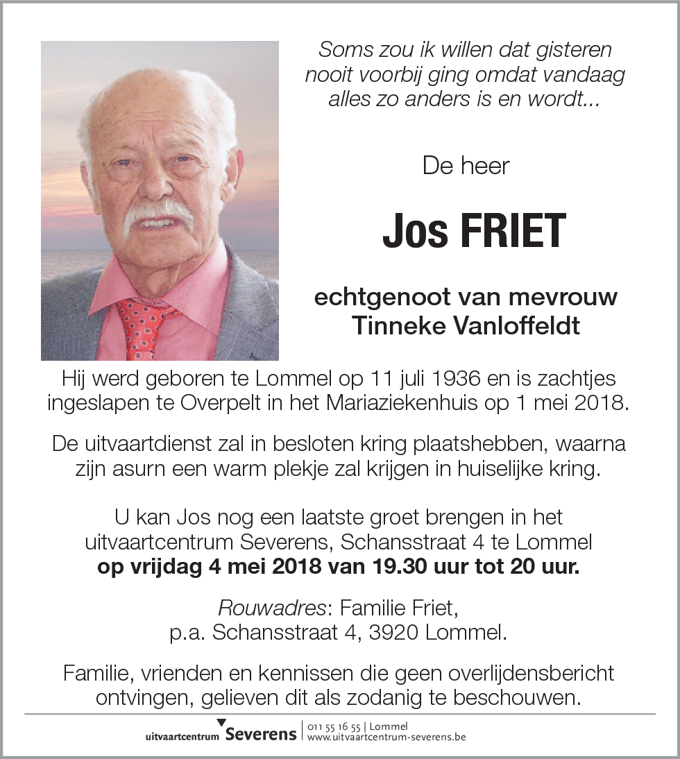 Jos Friet