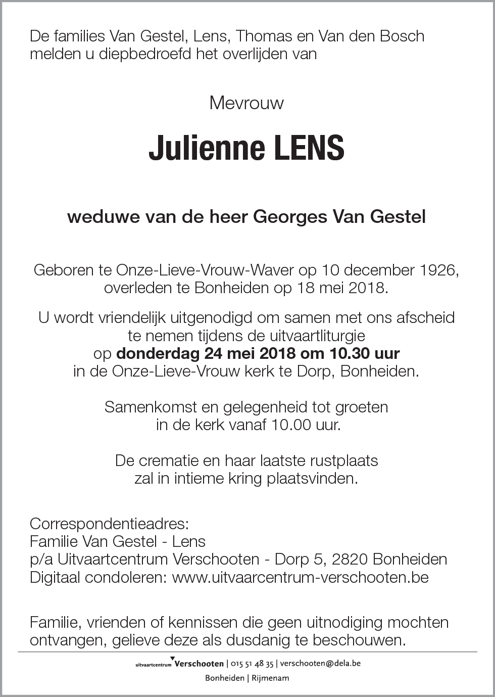 Julienne Lens