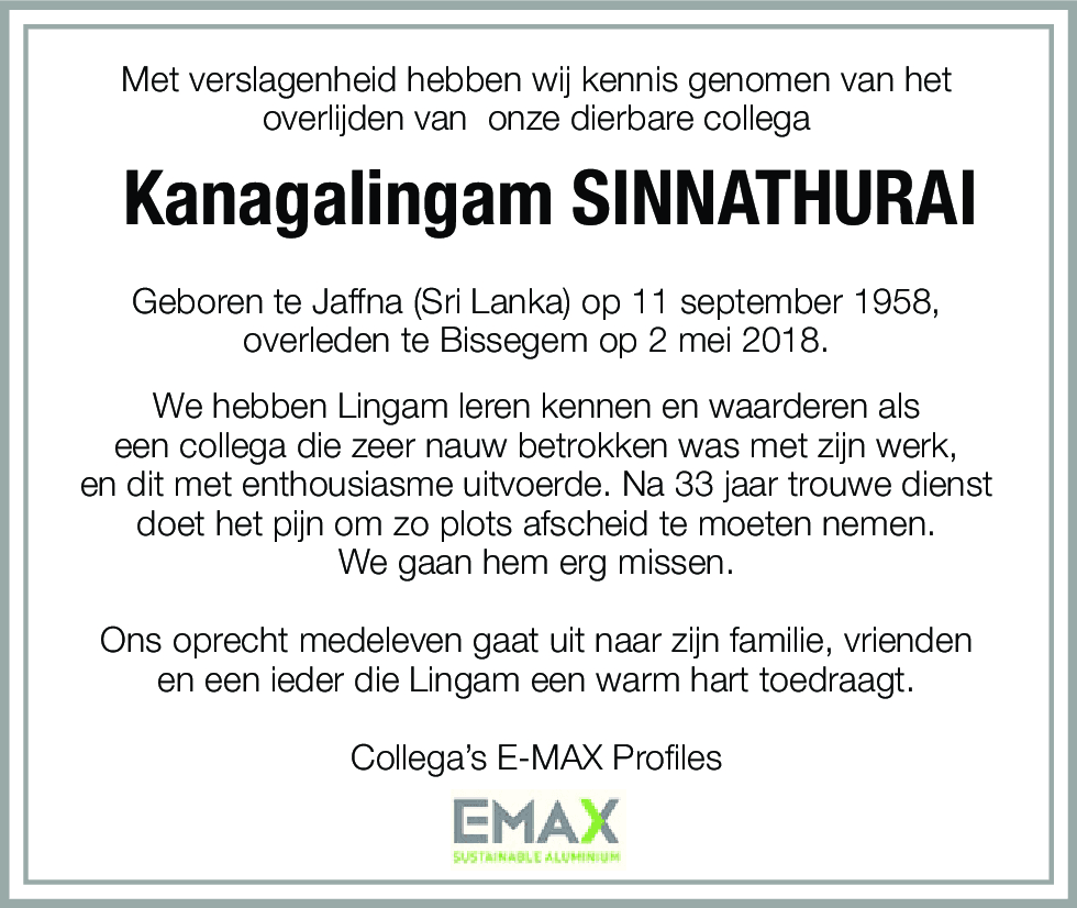 Kanagalingam SINNATHURAI