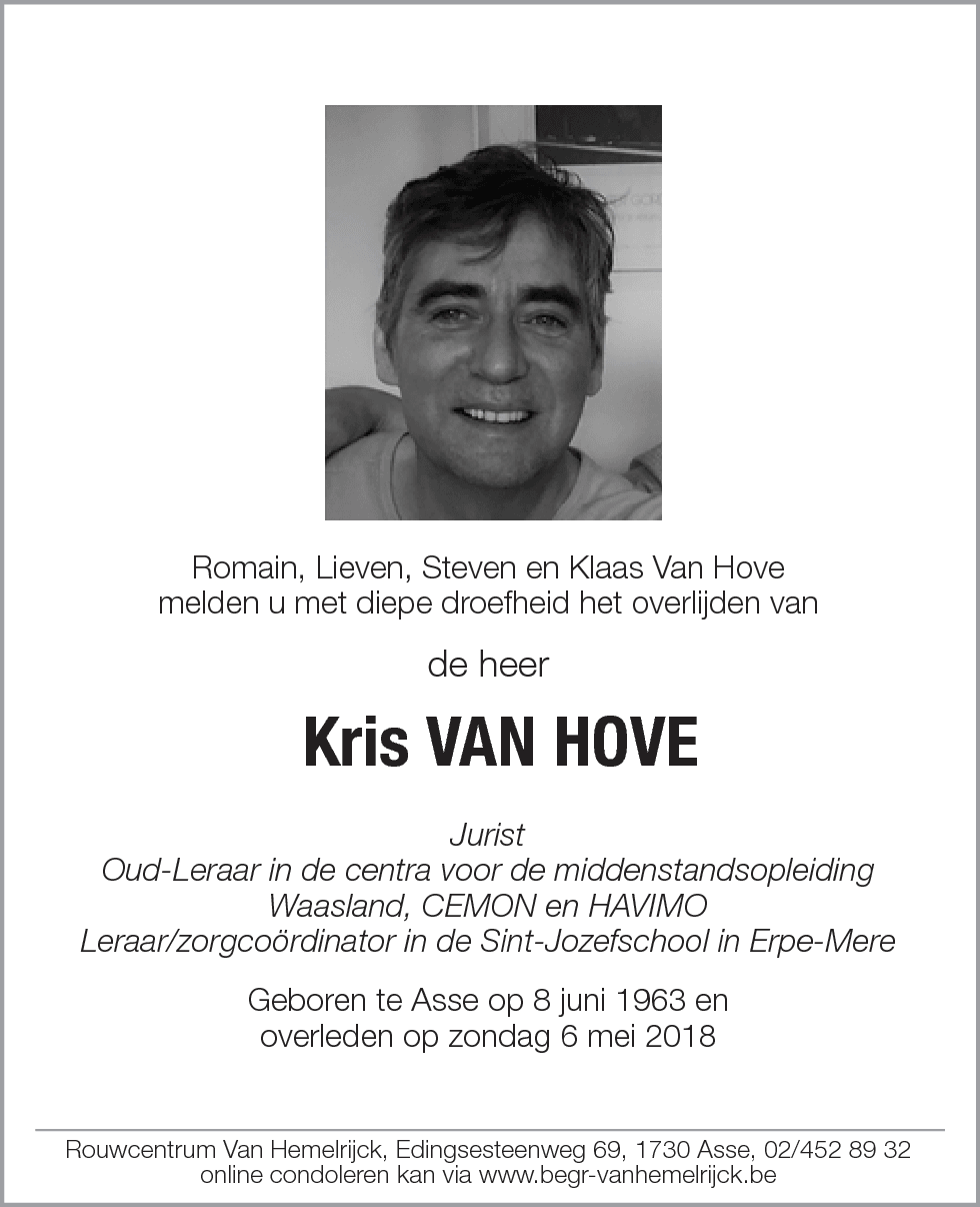 Kris Van Hove