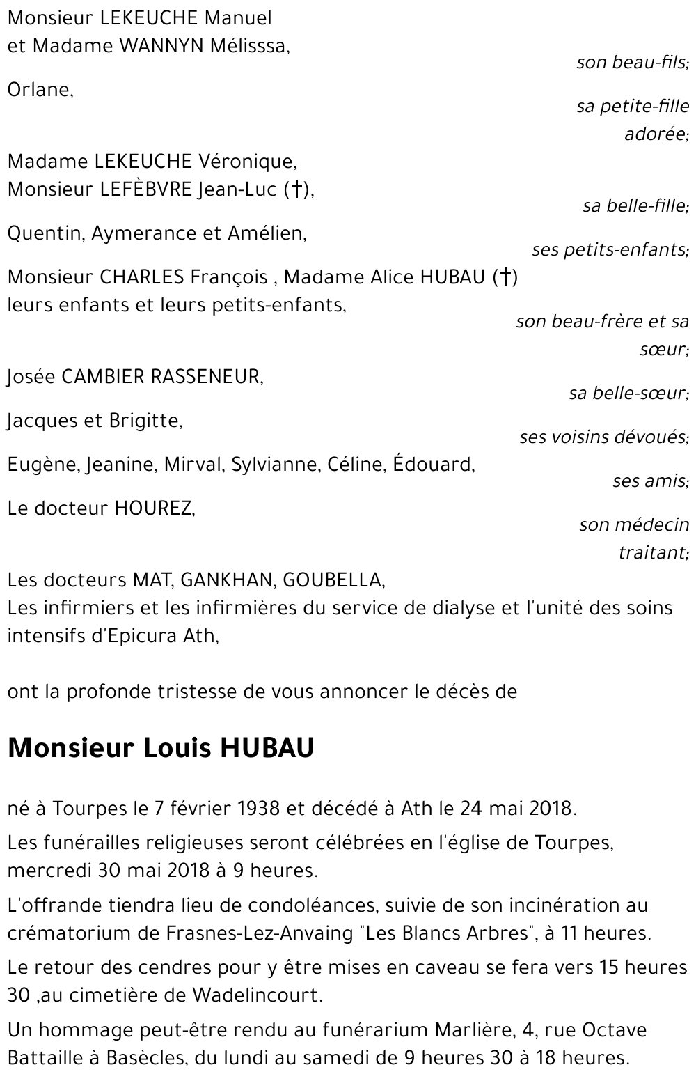 Louis Hubau