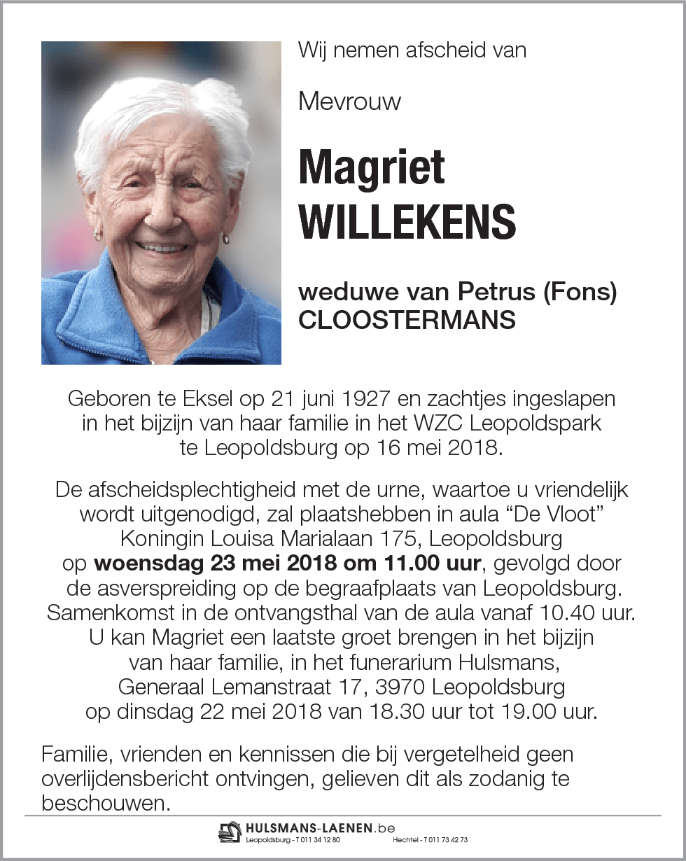 Magriet Willekens