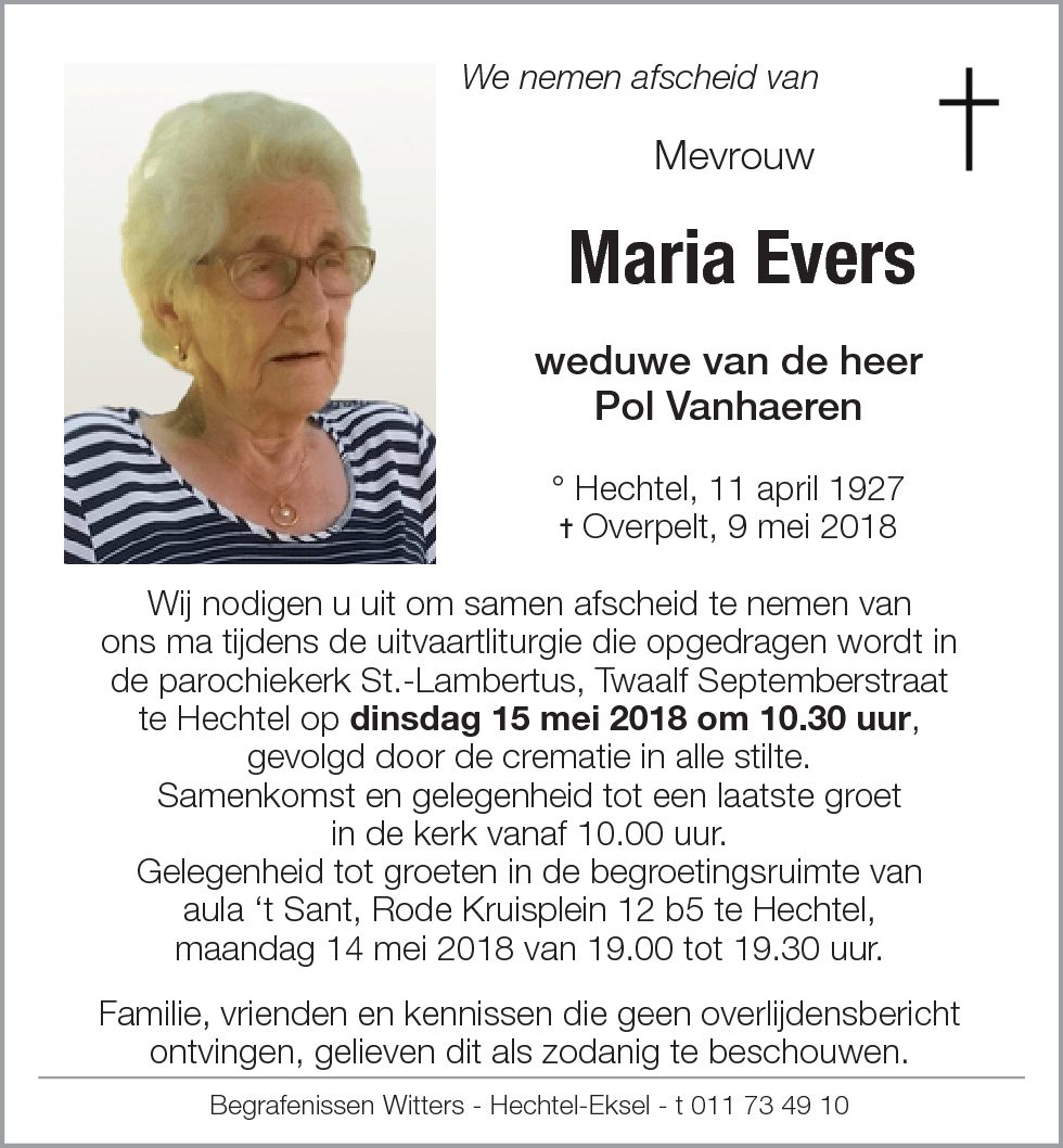 Maria Evers