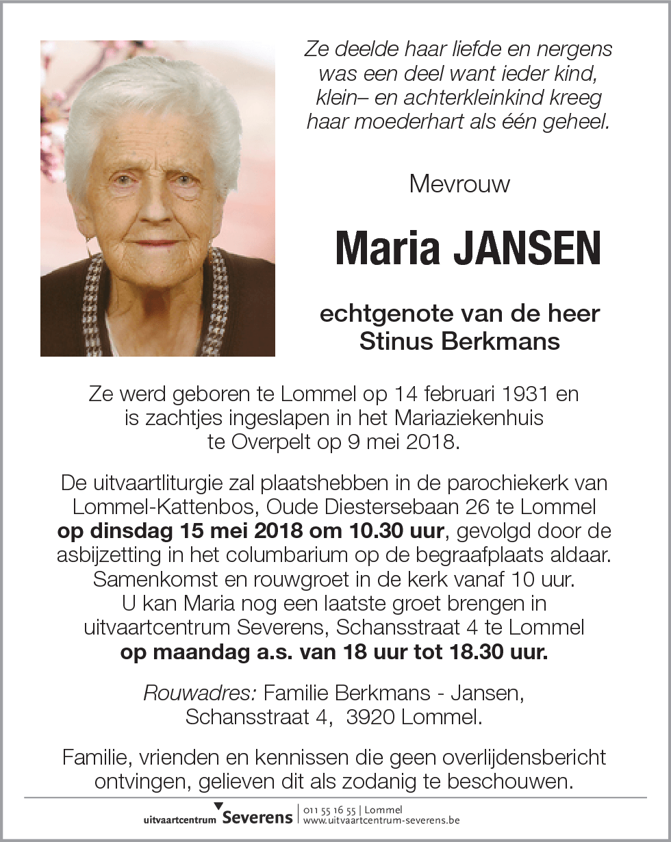 Maria Jansen