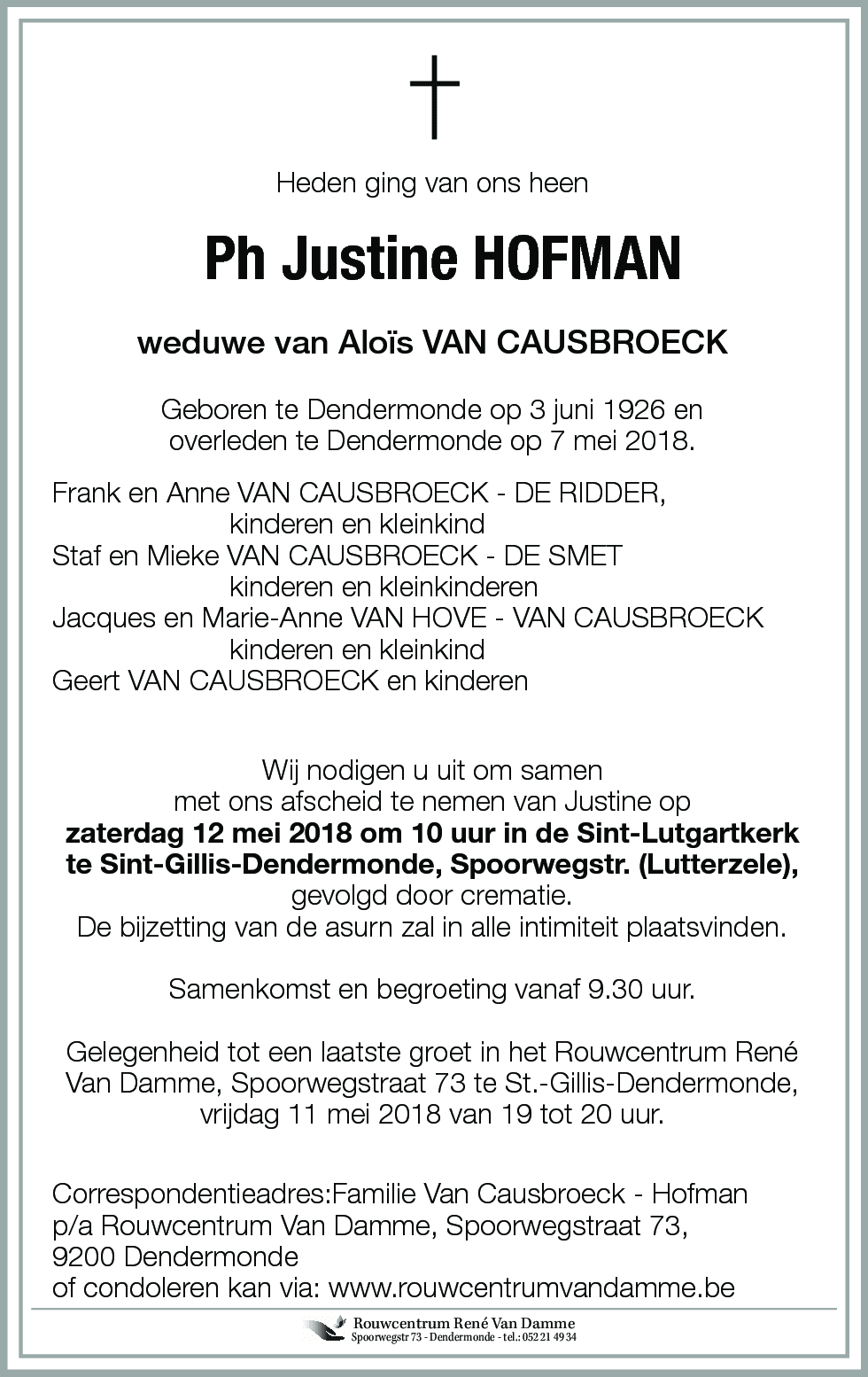 Ph Justine HOFMAN