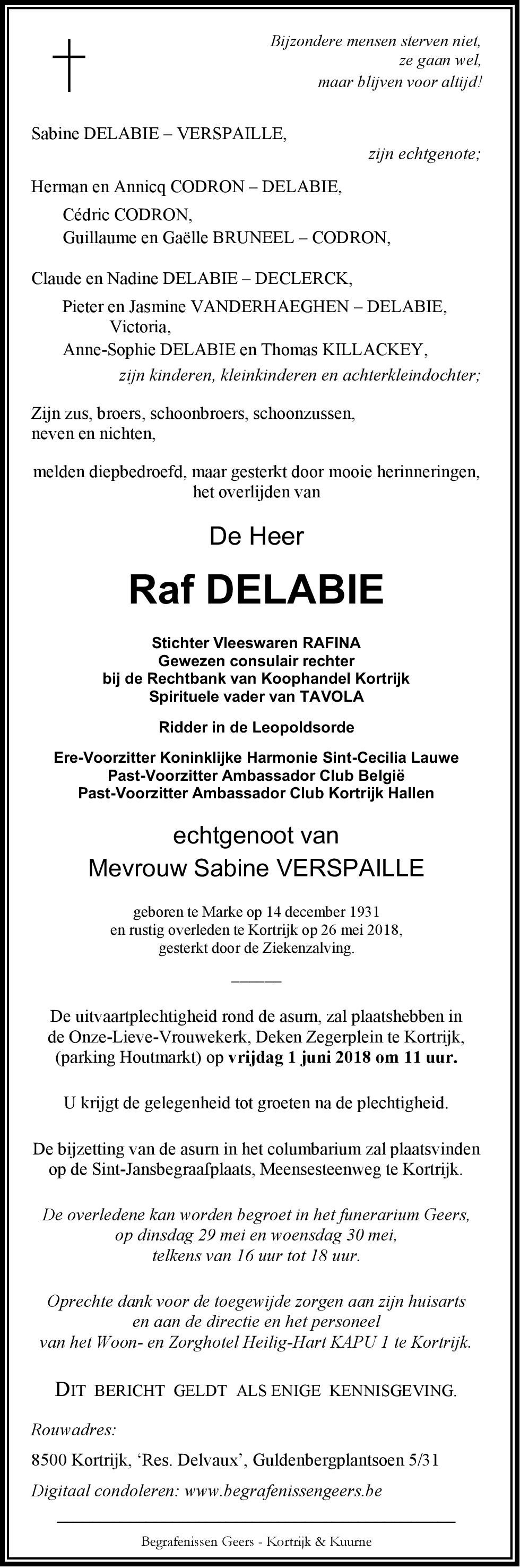 Raf DELABIE