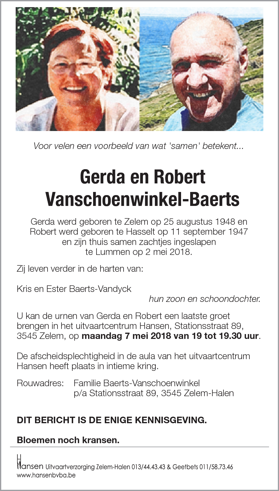 Robert Eugeen BAERTS