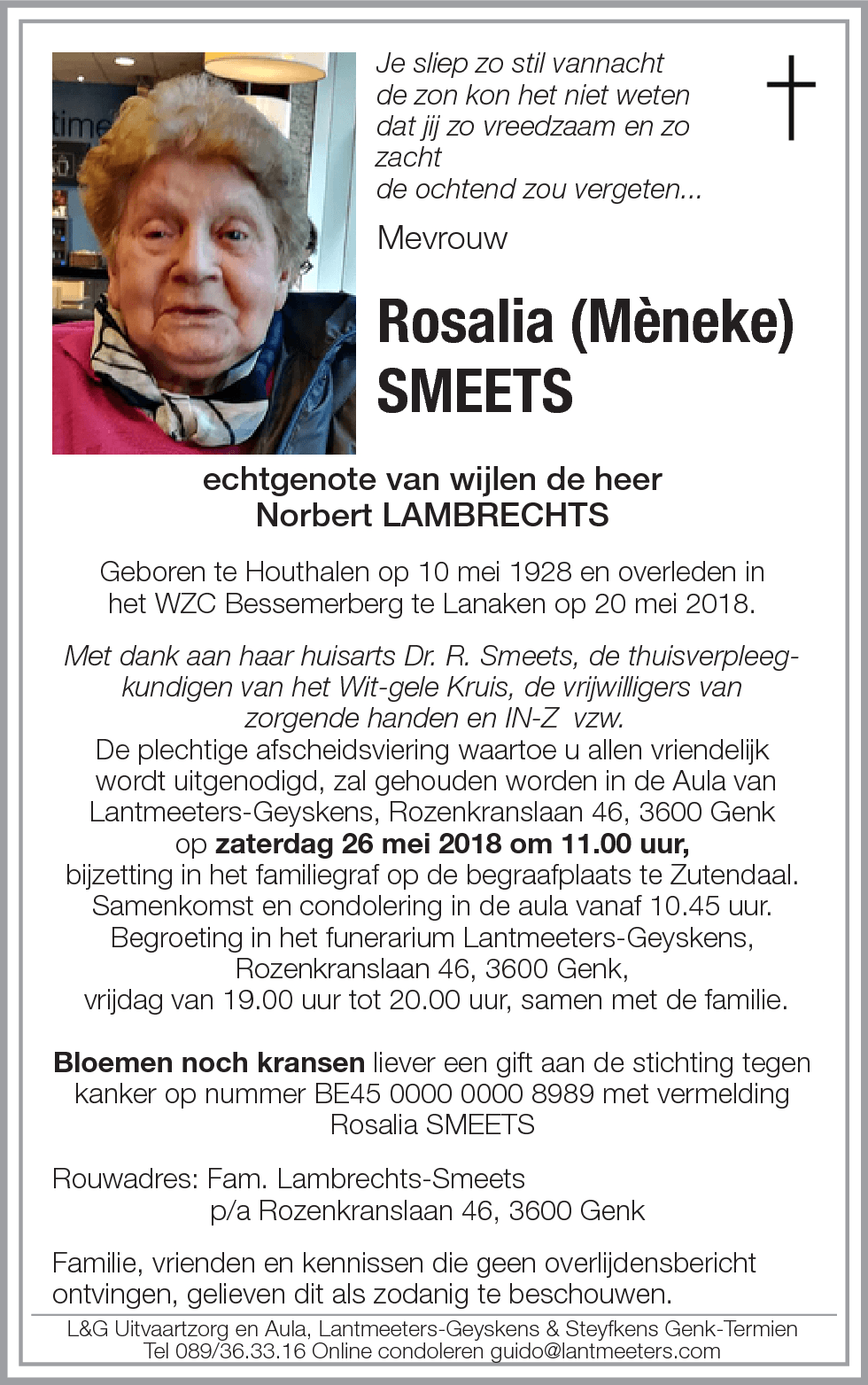 Rosalia SMEETS