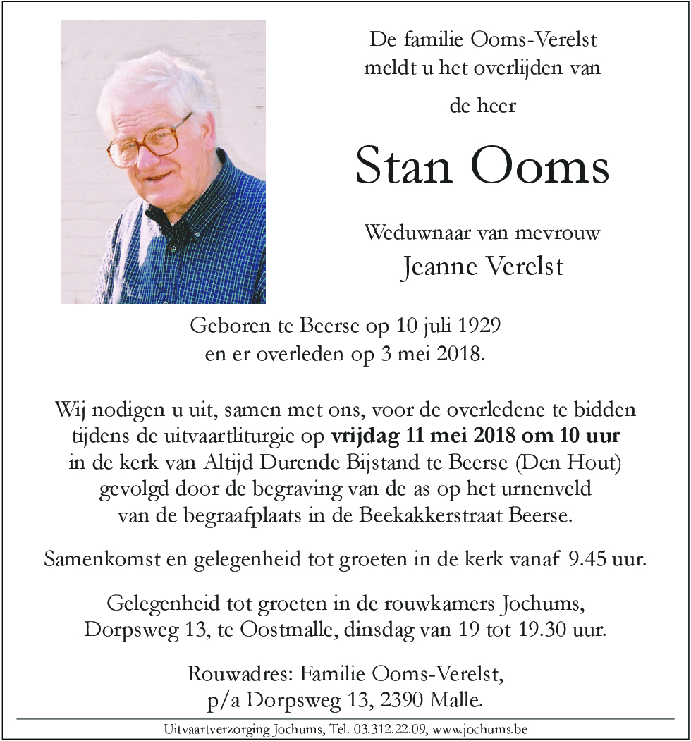 Stan Ooms