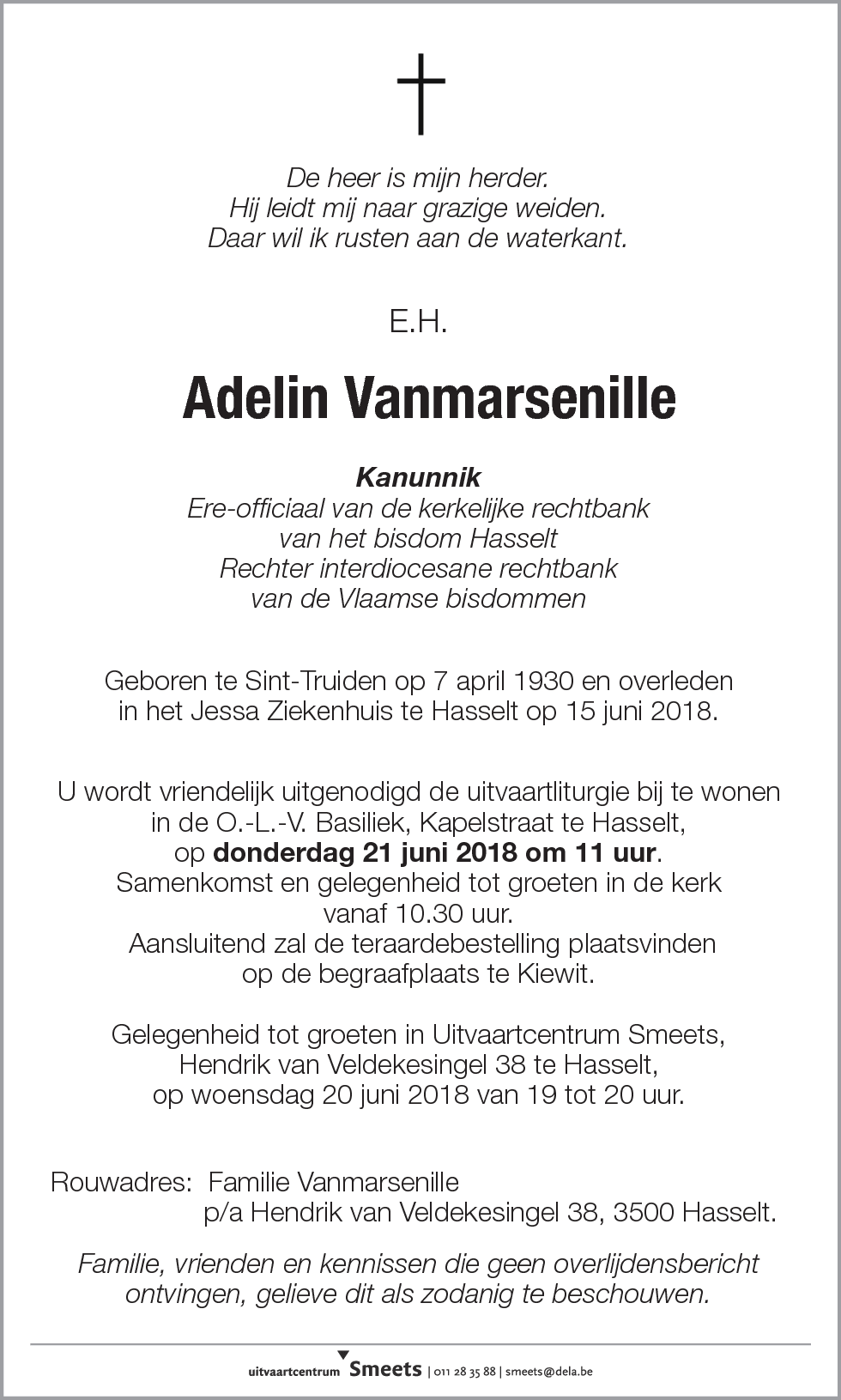 Adelin Vanmarsenille