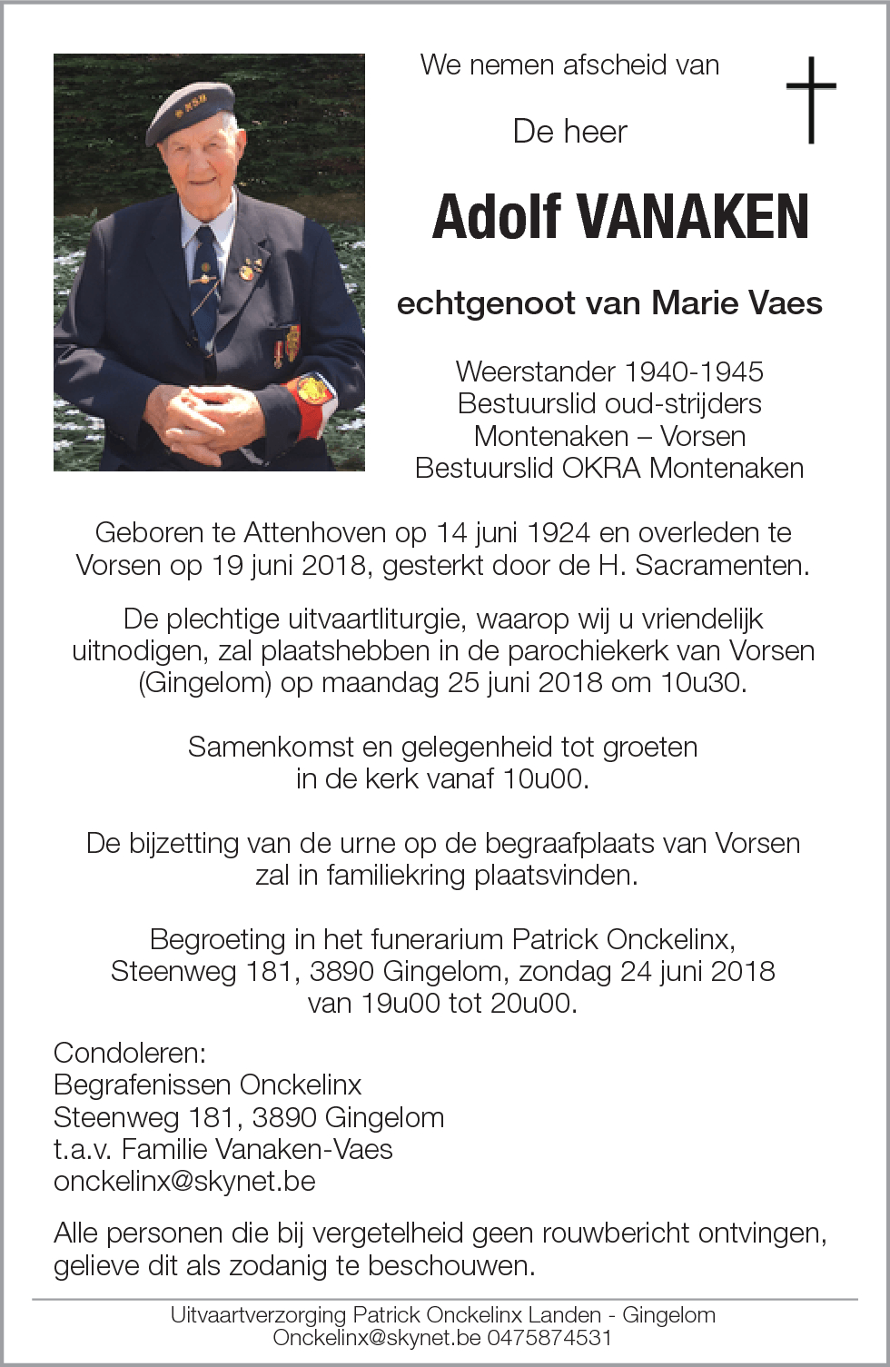 Adolf Vanaken