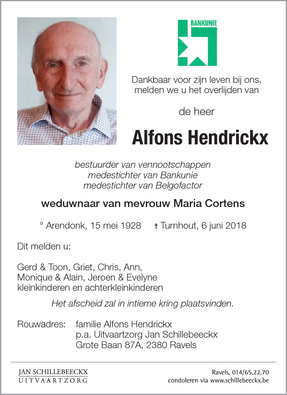 Alfons Hendrickx