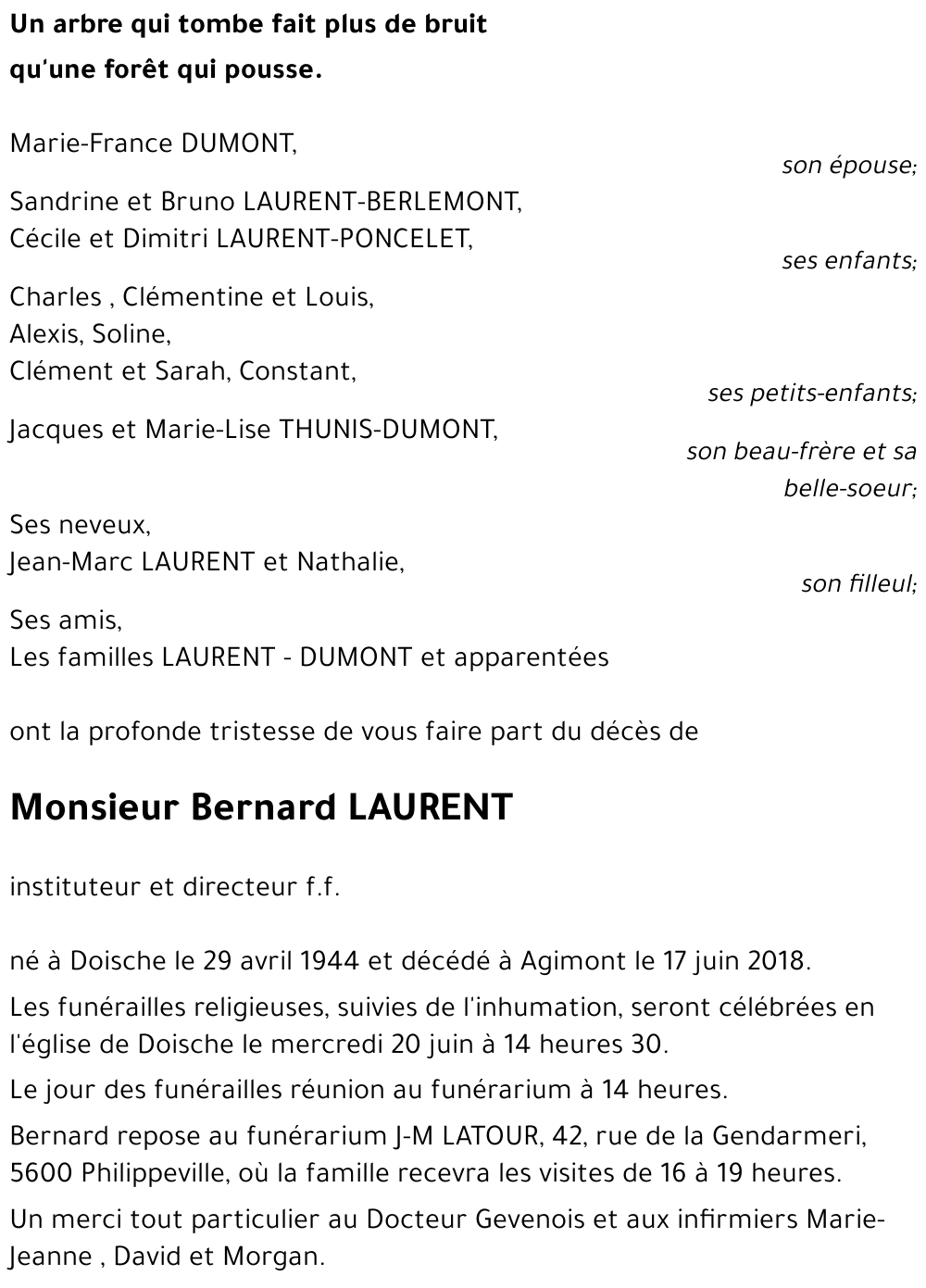 Bernard LAURENT