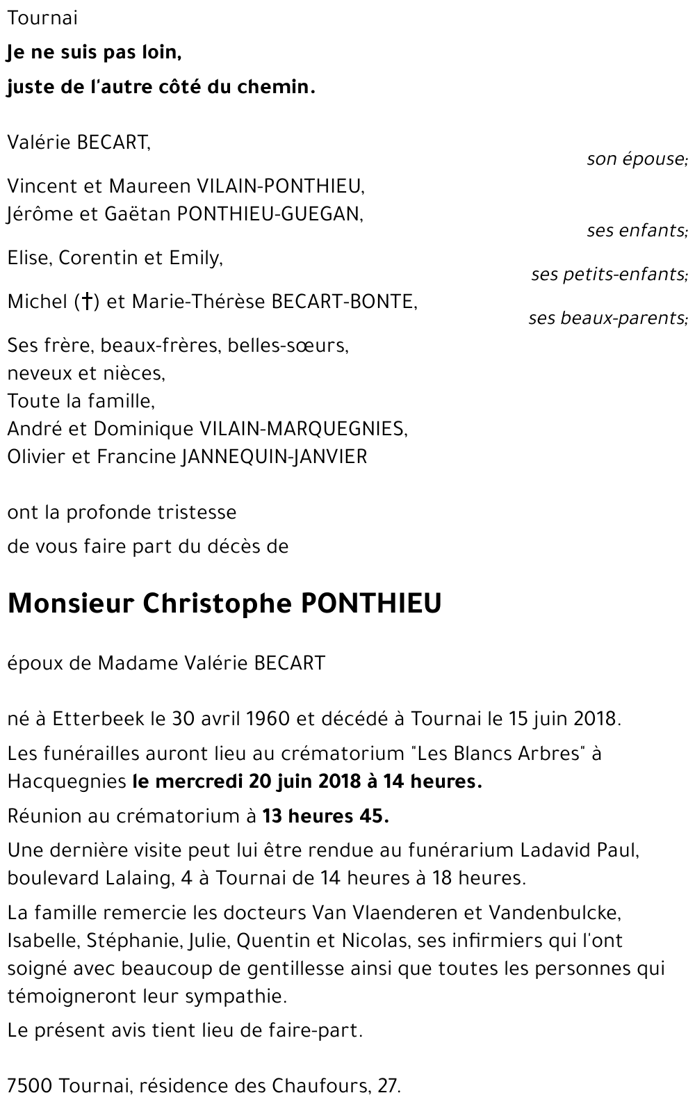 Christophe PONTHIEU