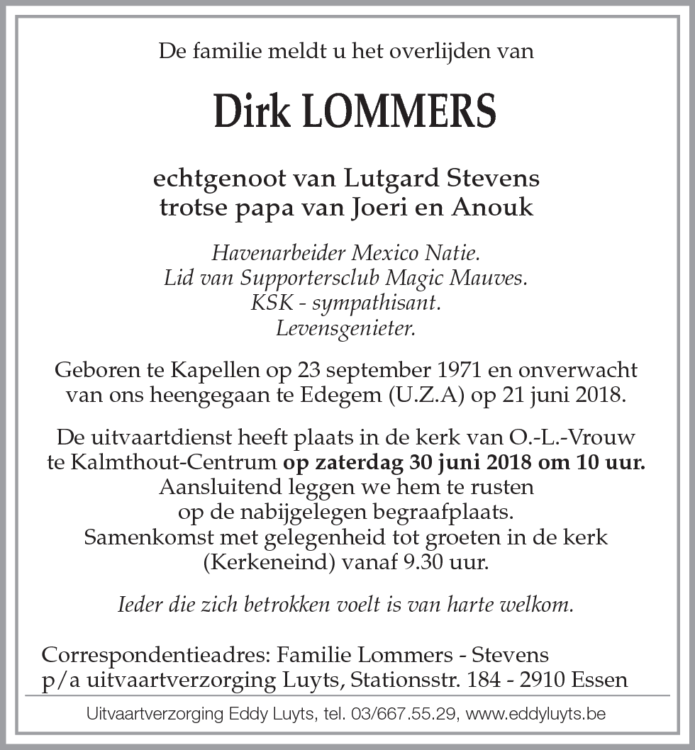 Dirk Lommers