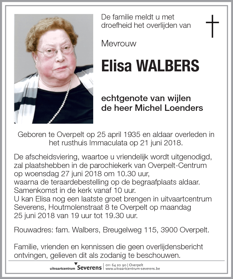 Elisa Walbers