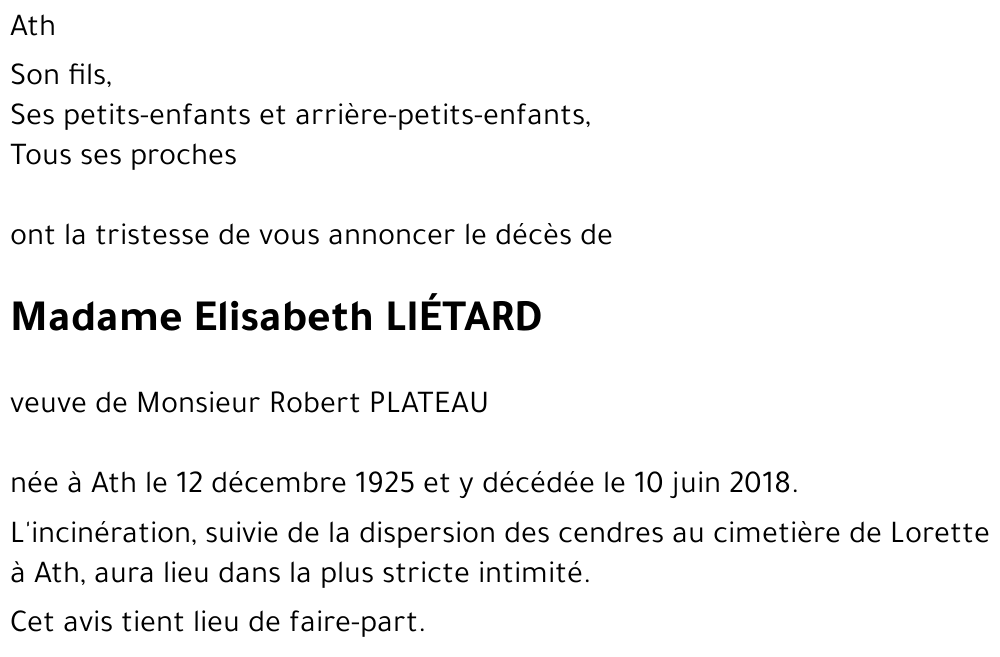 Elisabeth LIÉTARD