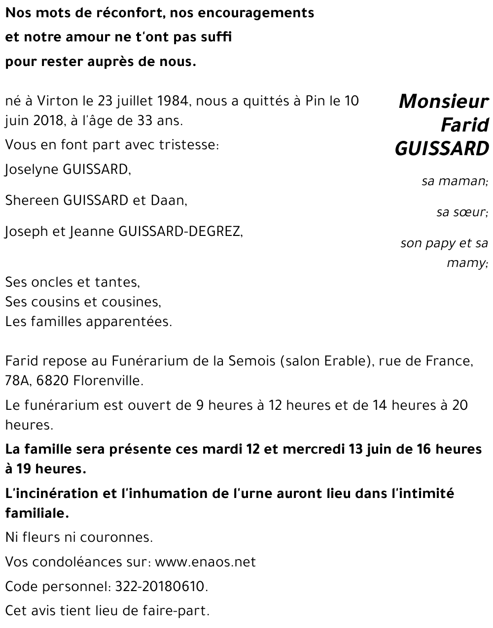 Farid GUISSARD