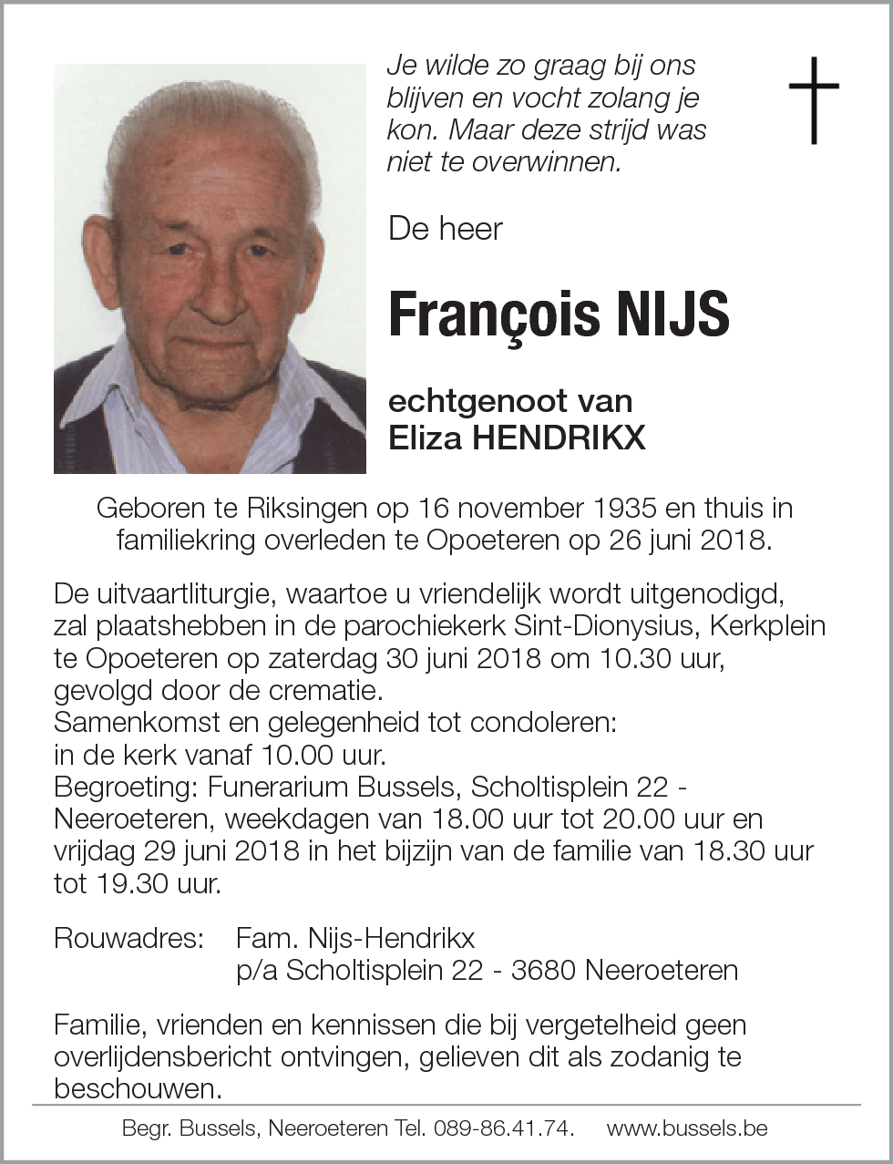 François NIJS