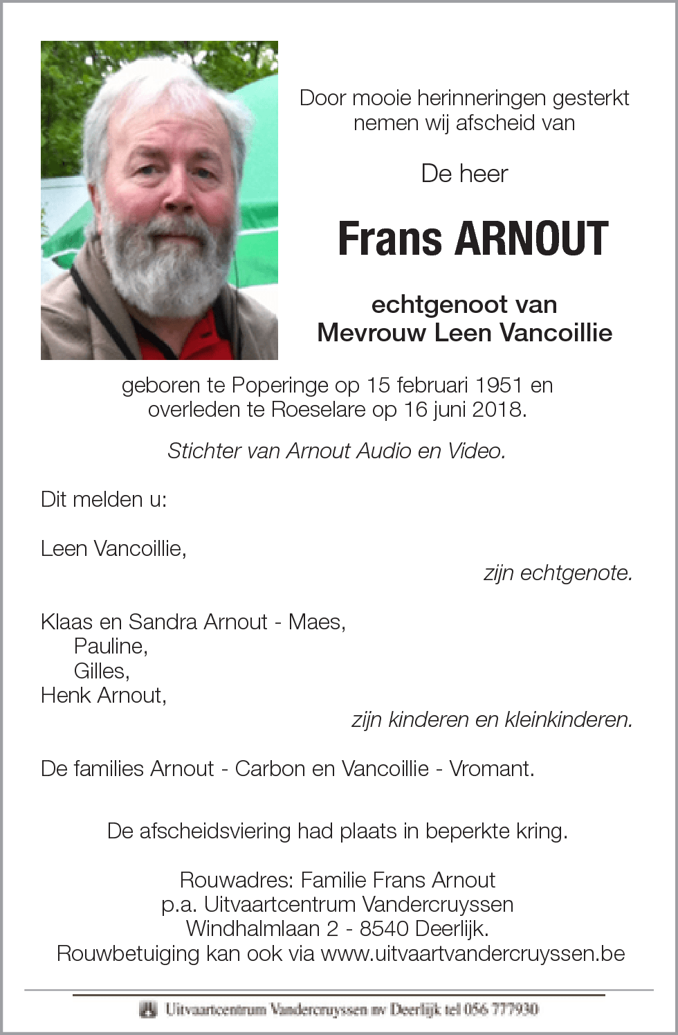 Frans Arnout