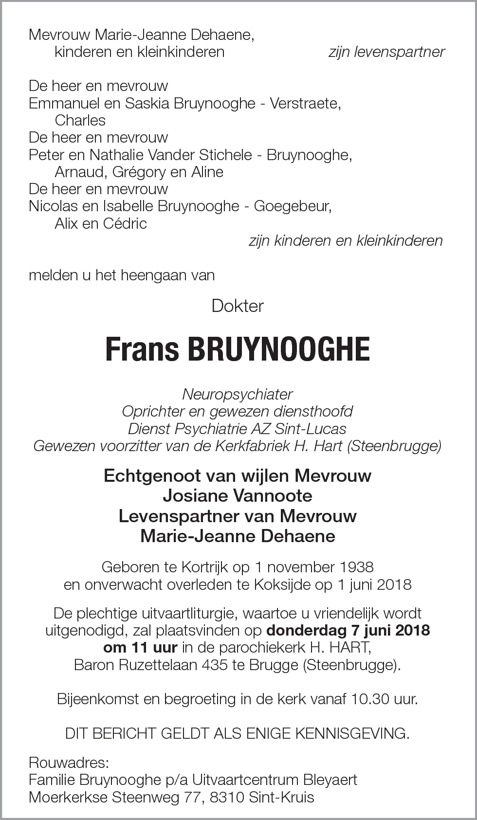 Frans Bruynooghe