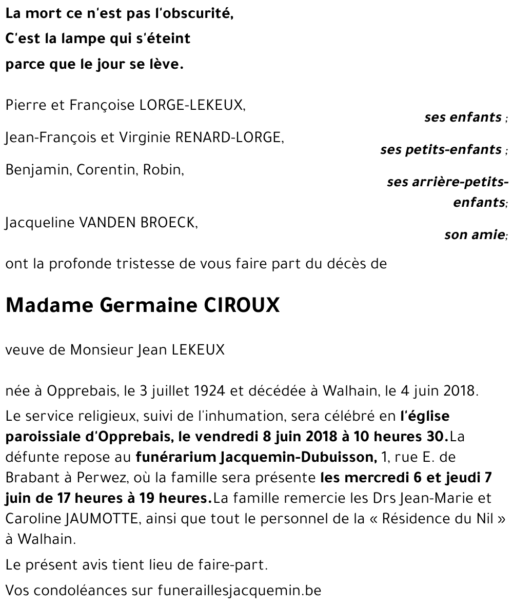 Germaine24 CIROUX