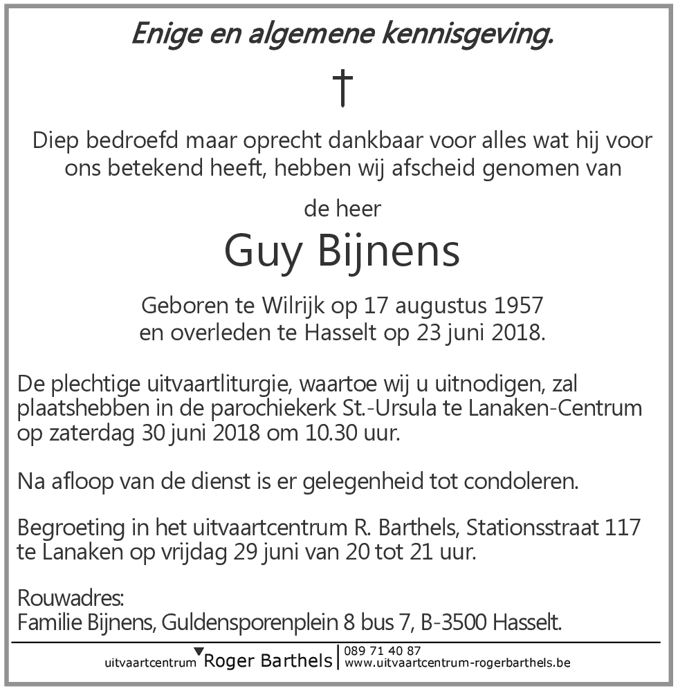 Guy Bijnens
