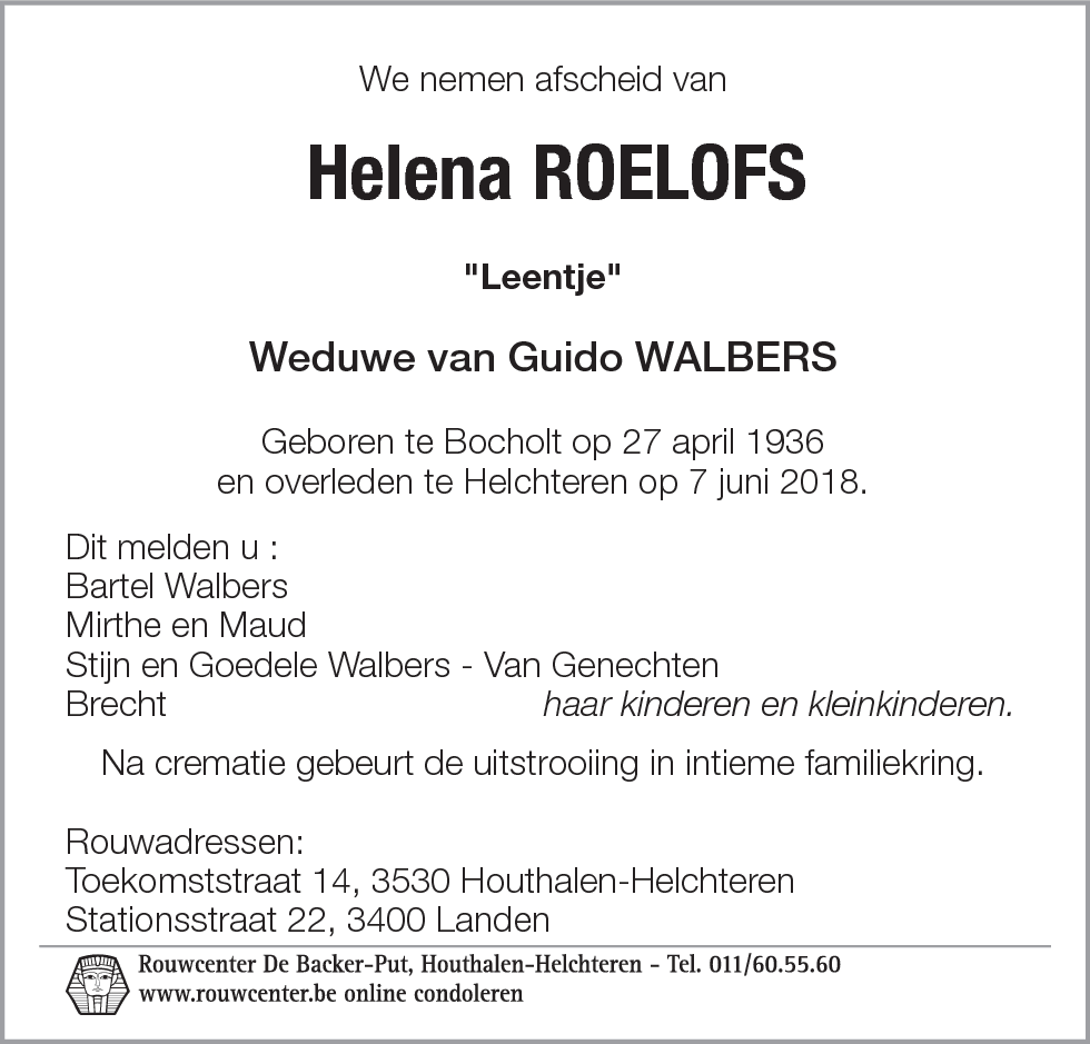 Helena Roelofs