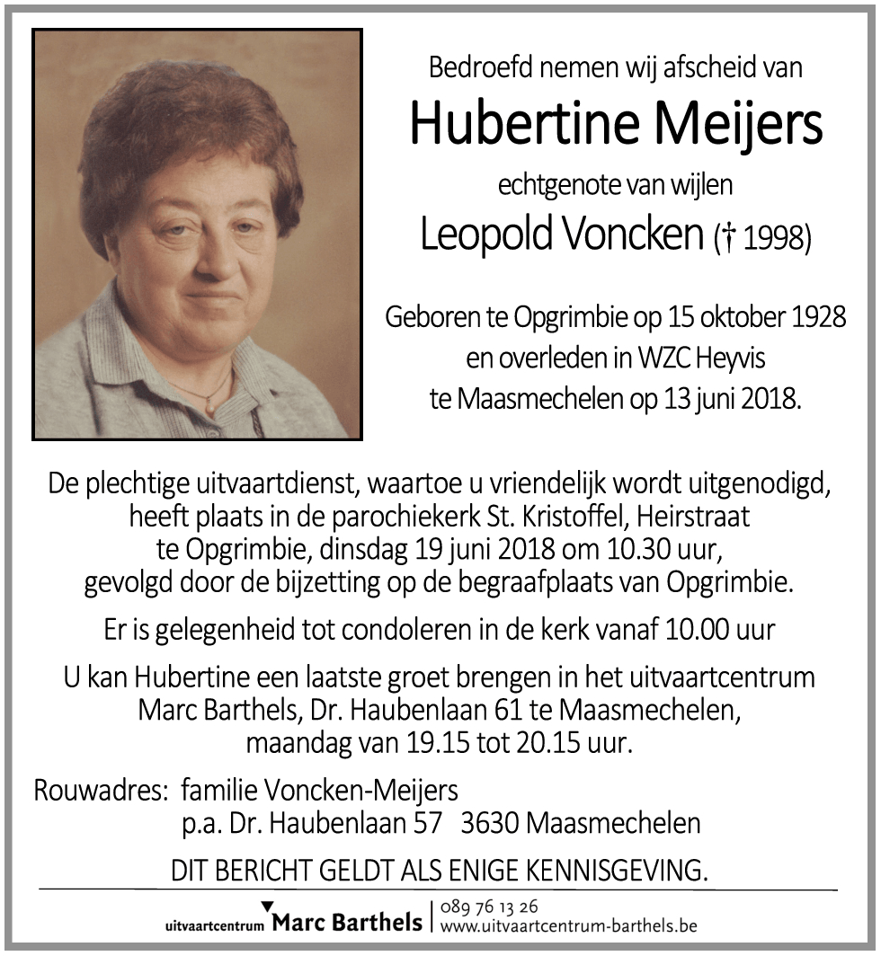 Hubertine Meijers