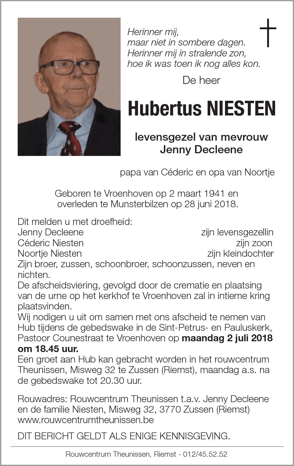 Hubertus Niesten