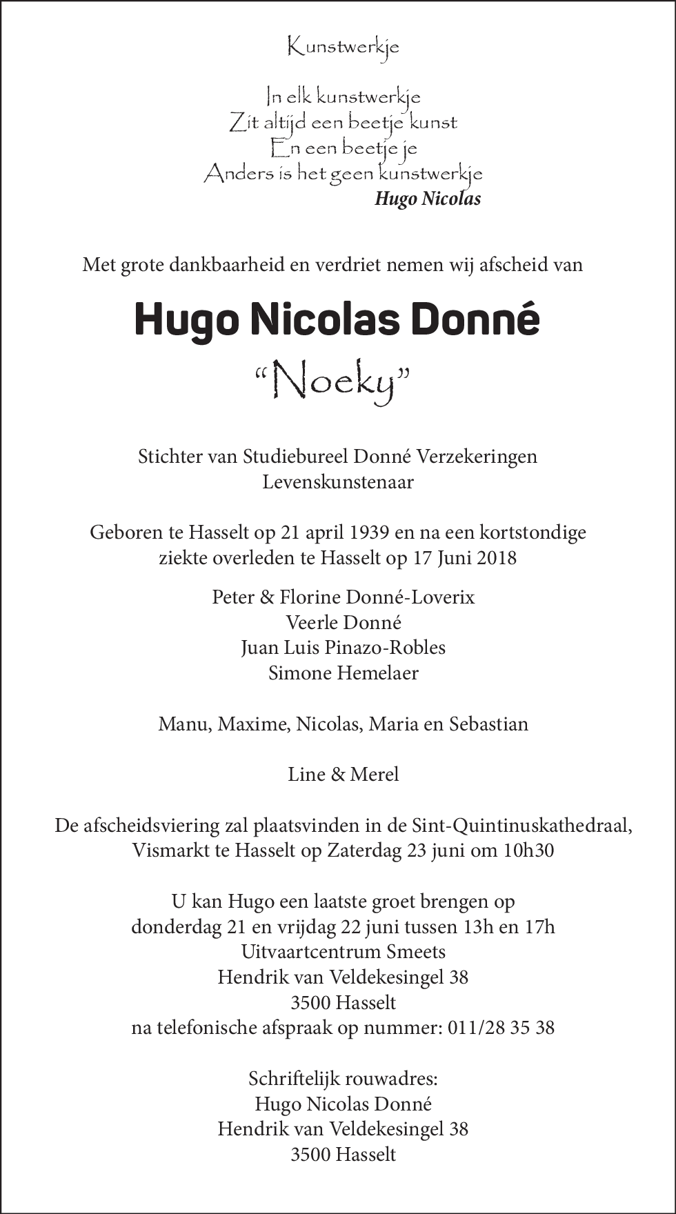 Hugo Nicolas Donné