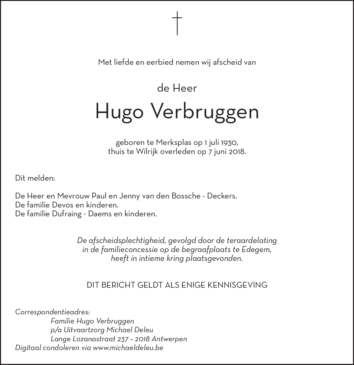 Hugo Verbruggen