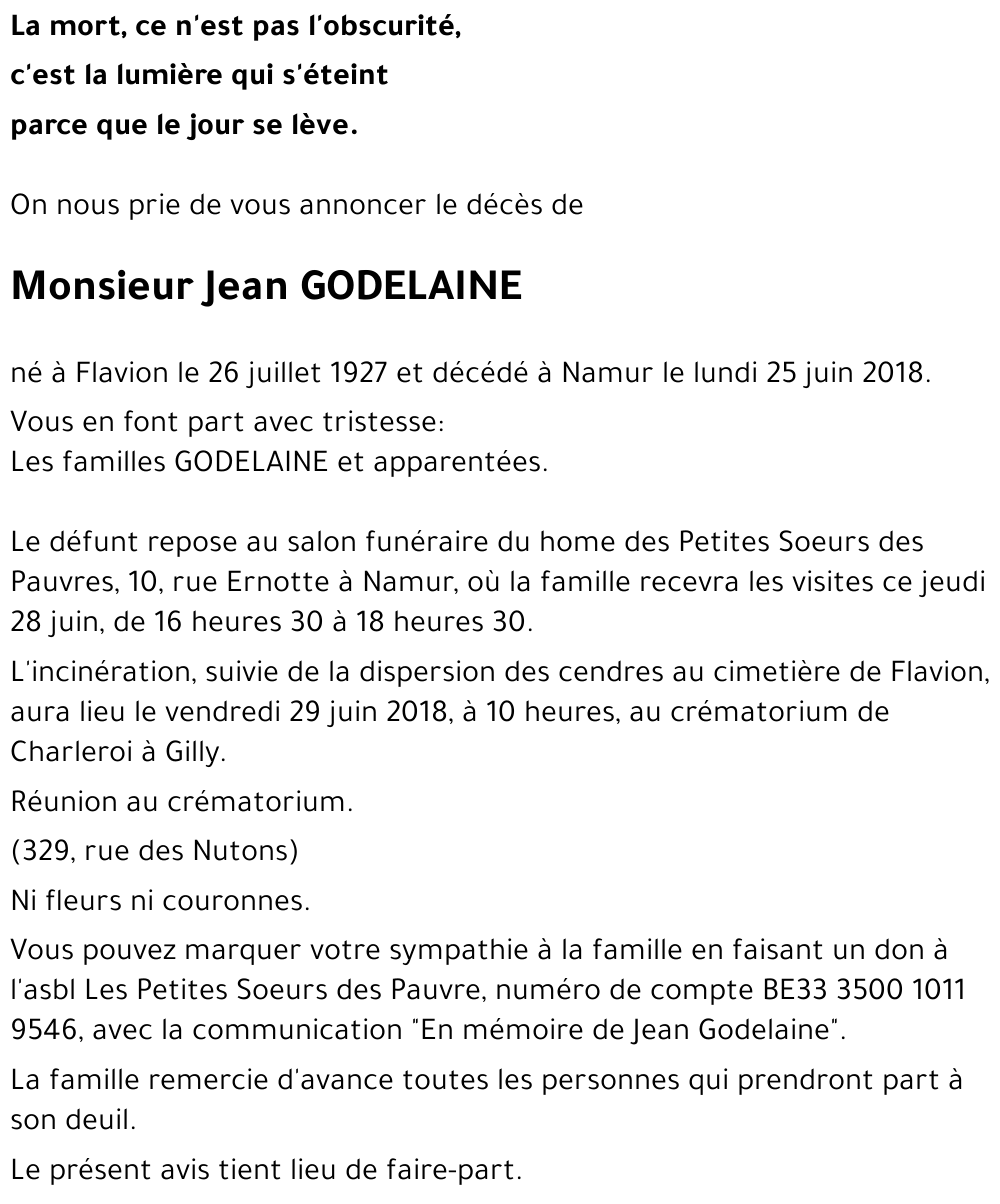 Jean GODELAINE