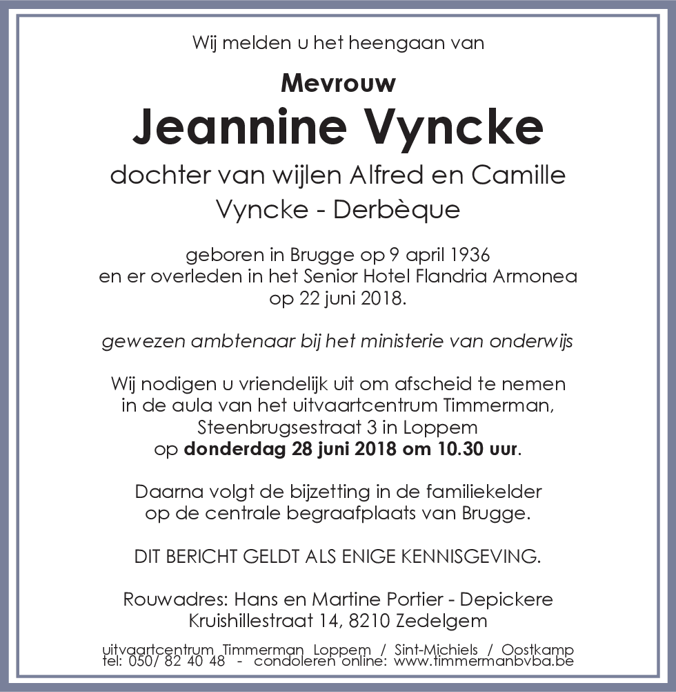 Jeannine Vyncke
