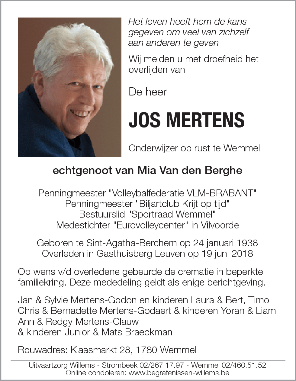 JOS MERTENS
