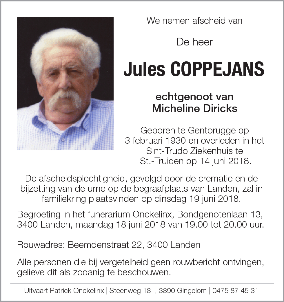Jules Coppejans
