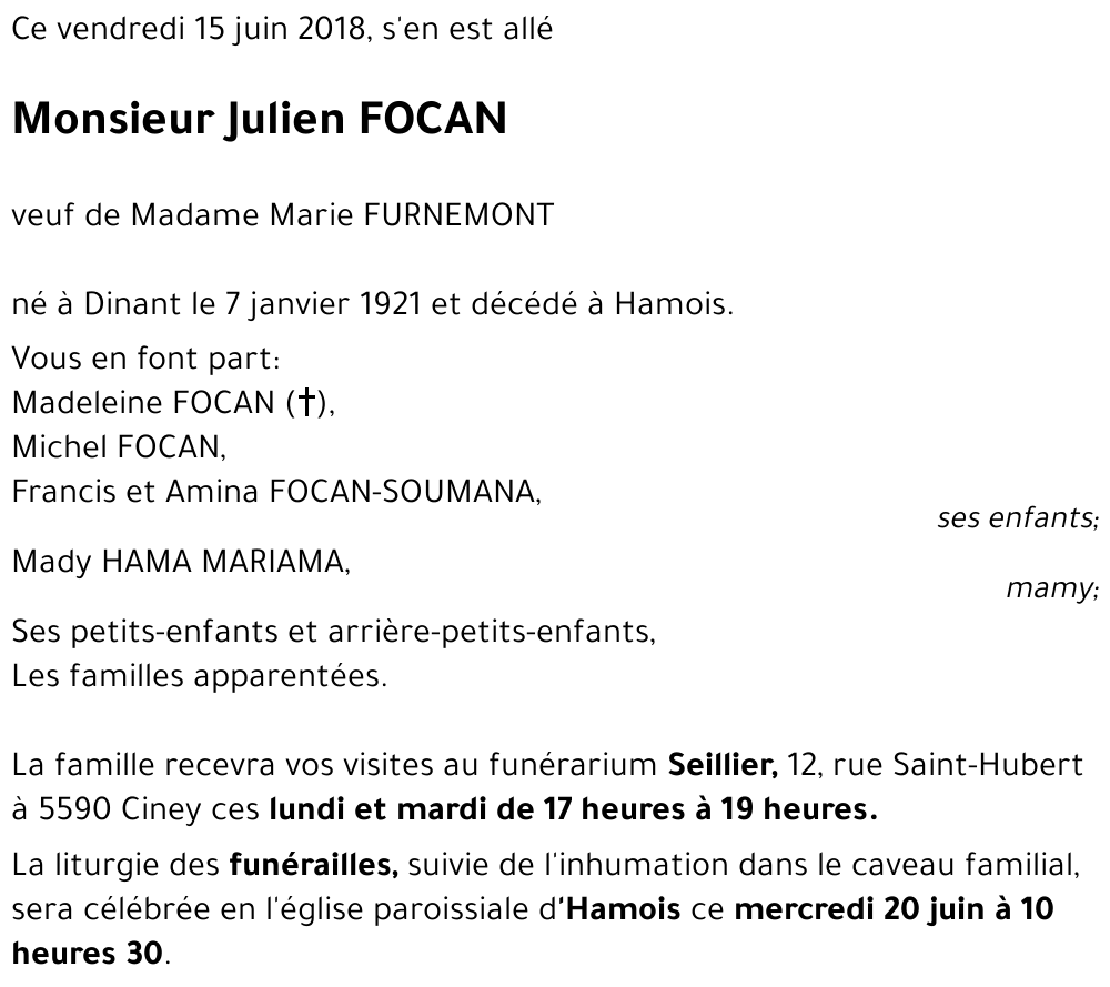 Julien FOCAN