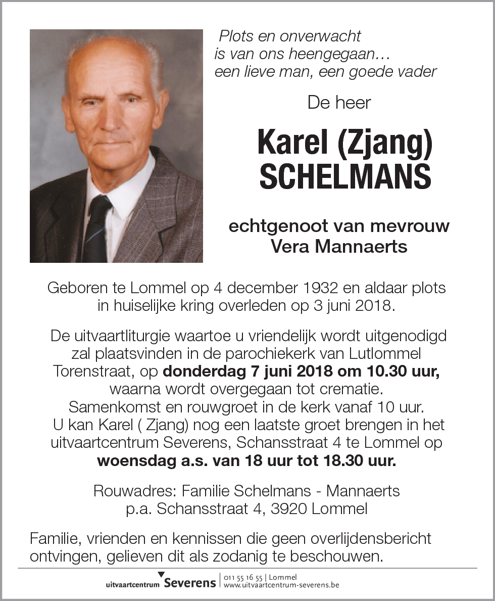 Karel (Zjang) Schelmans