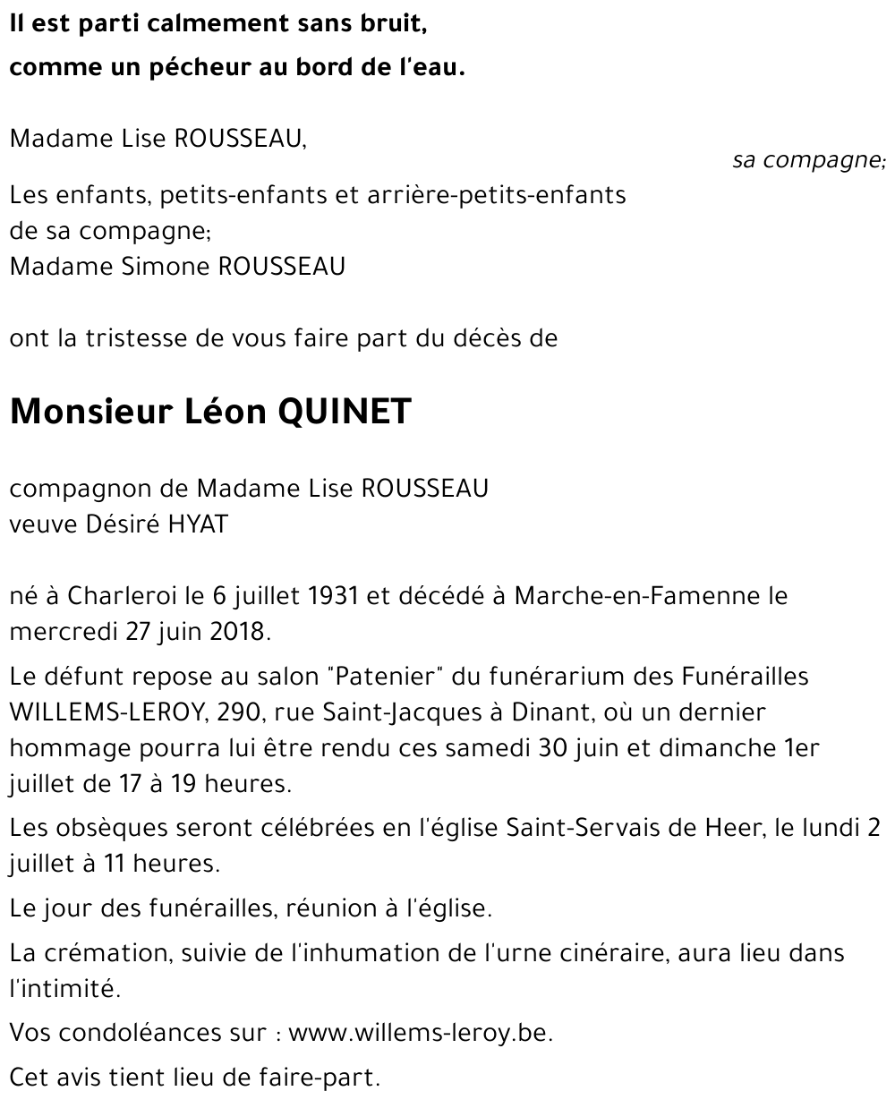 Léon QUINET